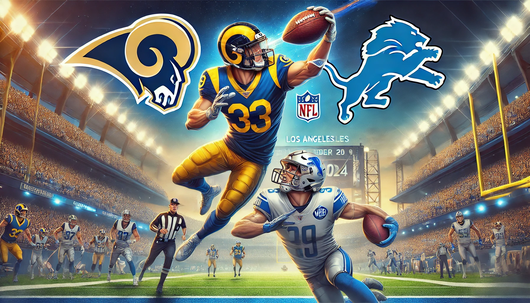 Los Angeles Rams vs Detroit Lions – September 9, 2024