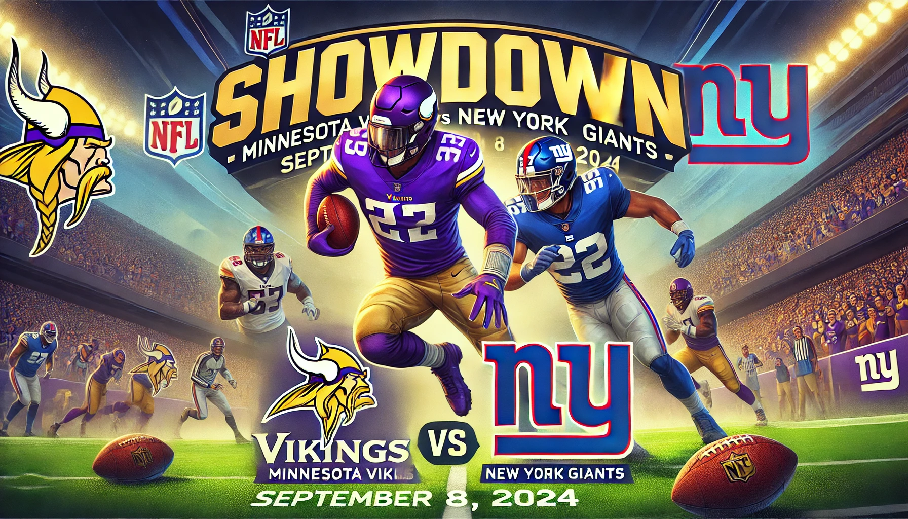 Minnesota Vikings vs New York Giants – September 8, 2024