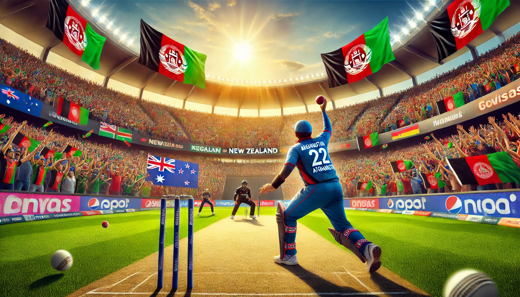 Afghanistan vs New Zealand – A Clash of Passion and Skill