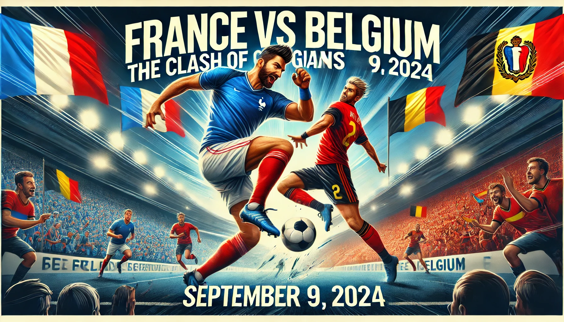 France vs Belgium: The Clash of Giants on September 9, 2024